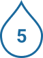 Icon of a water droplet