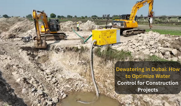 Dewatering in Dubai: How to Optimize Water Control for Construction Projects