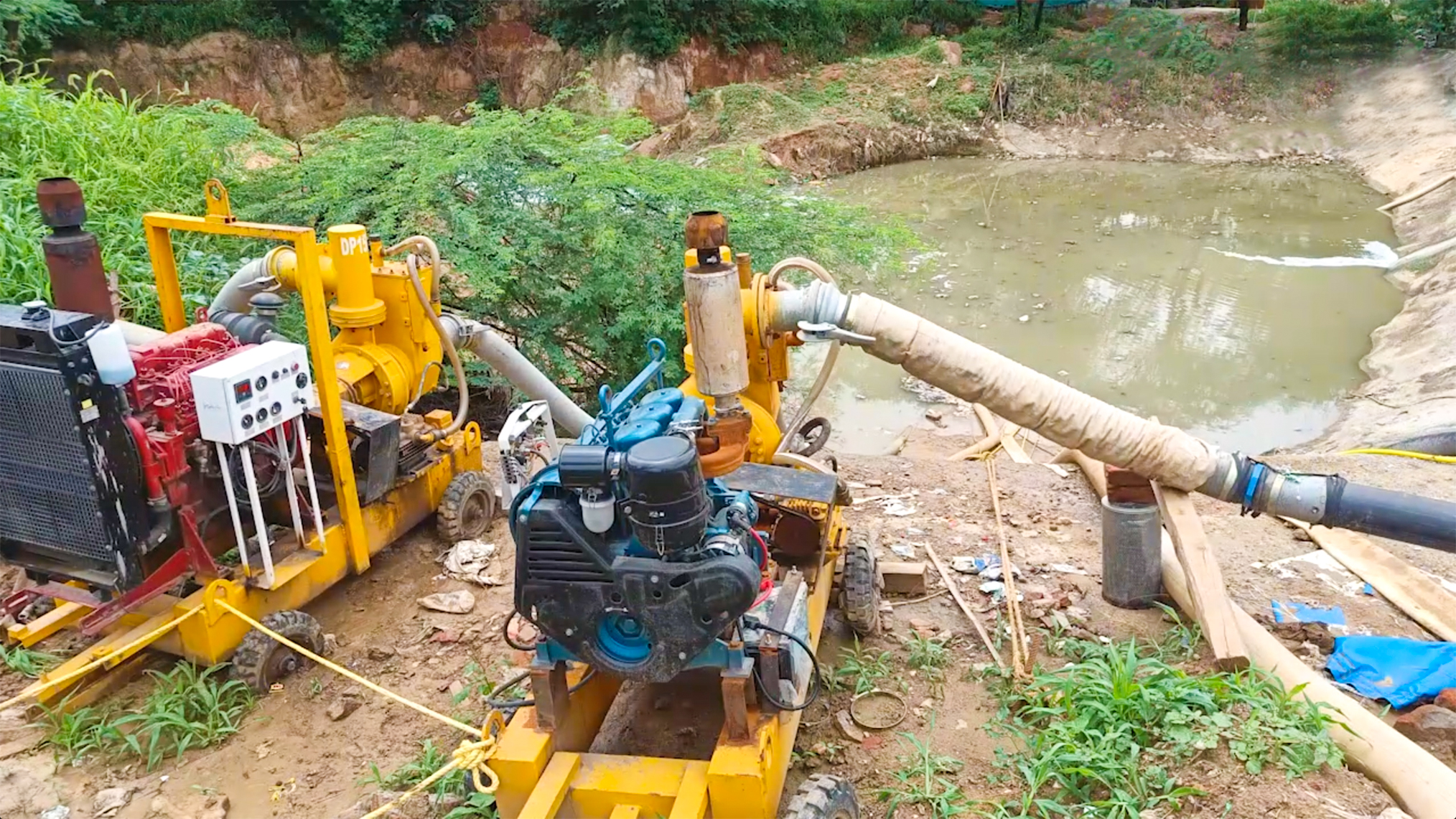 DMRC Using Cosmospumps Dewatering Pump