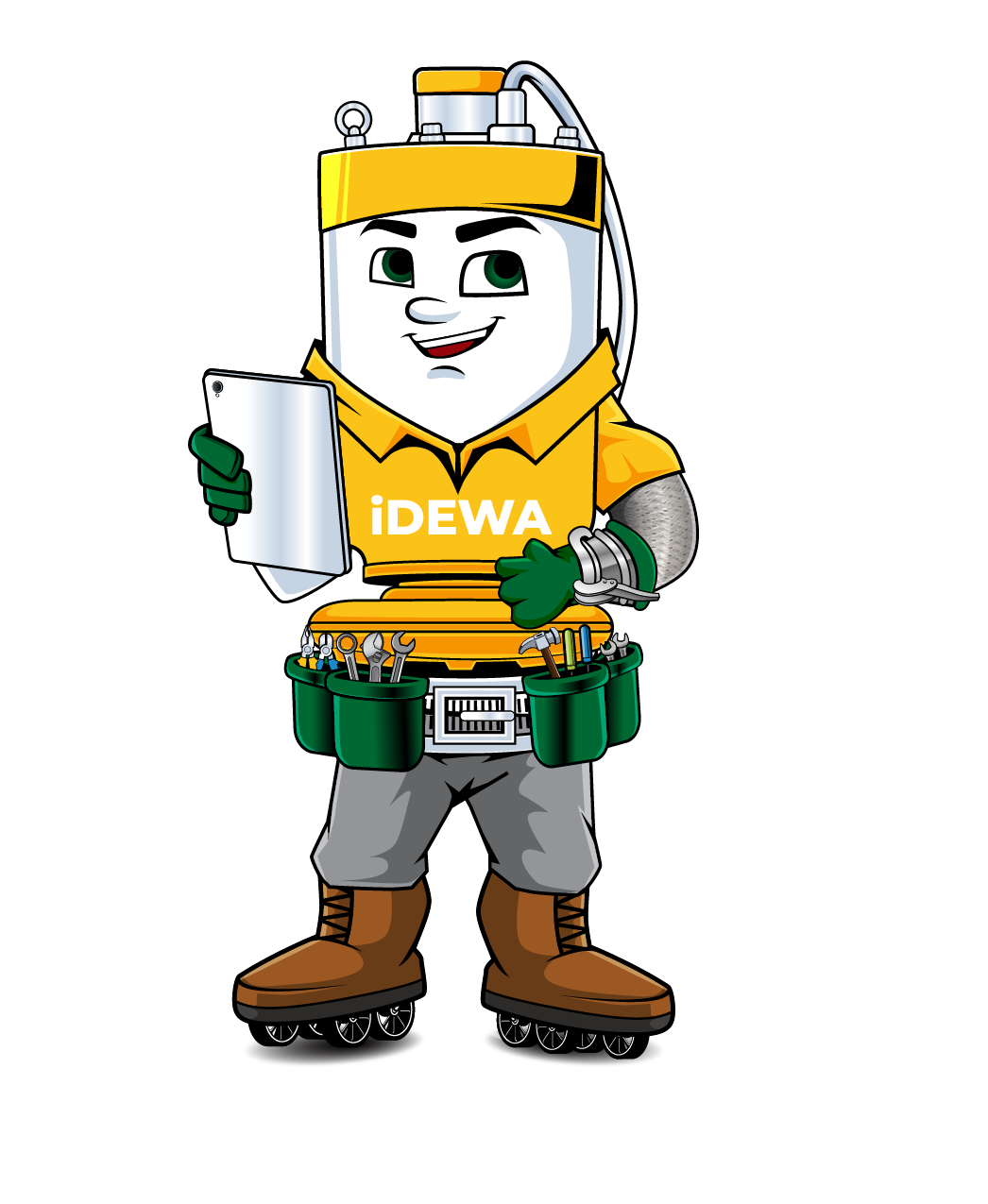 iDEWA mascot